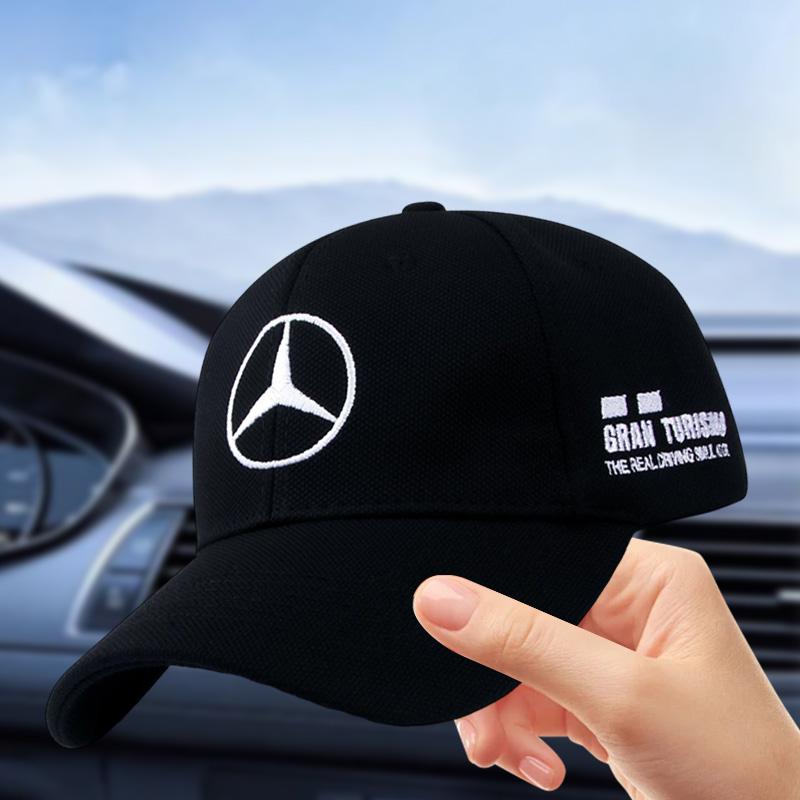 CQS1 Embroidery Baseball Cap Men's And Women's Outdoor Sports Events Duck Cap Casual Hats Sunscreen Hat For Mercedes Benz W211 W203