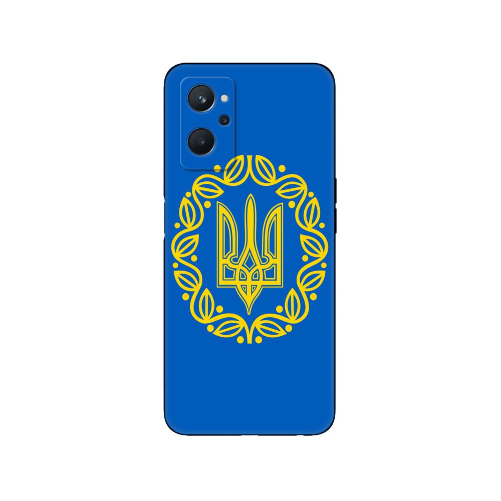 Черный чехол из ТПУ для OPPO Realme 8 8i 9i C25 C25S C11 2020 2021 C20 C21 C21Y C25Y pro задняя крышка чехлы для смартфонов с флагом Украины