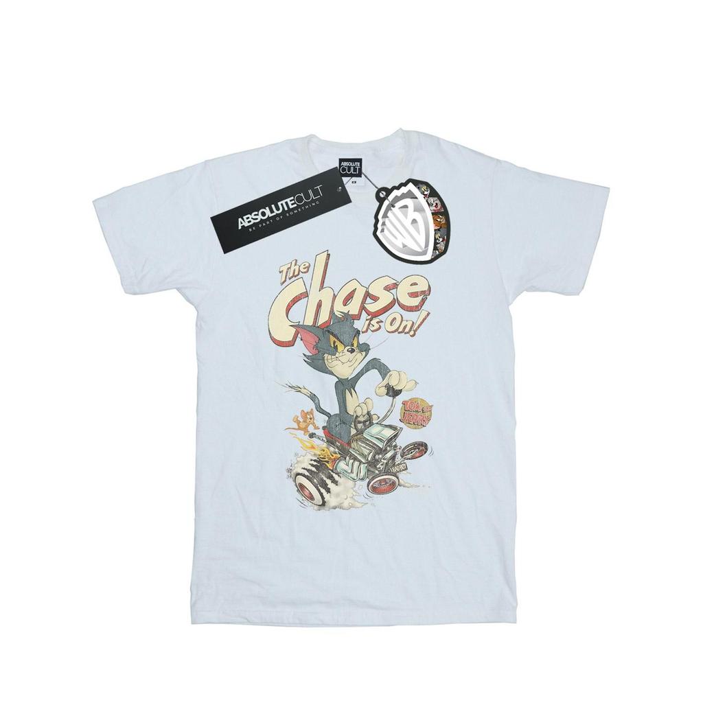 Tom And Jerry Mens The Chase Is On T-Shirt