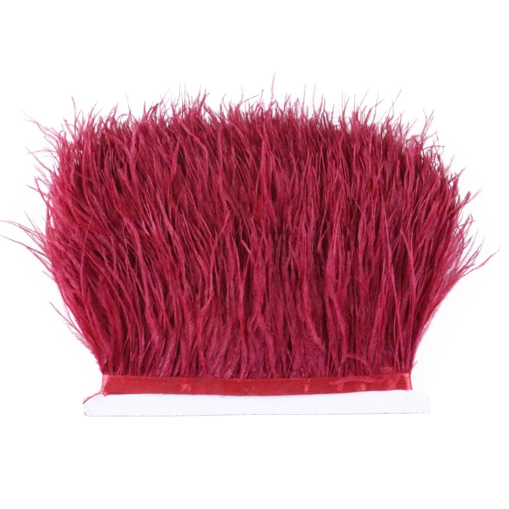 Перо1Метр Натуральная Страусиная Перовая Отделка 8-10см Свадебное Вечернее Платье DIY Швейные Аксессуары Обработка Ювелирных Изделий Лента Plumas Поделки