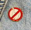 New Enamel Pin Goose Funny Geese Honk Metal Pin Gift Birthday 1 Piece