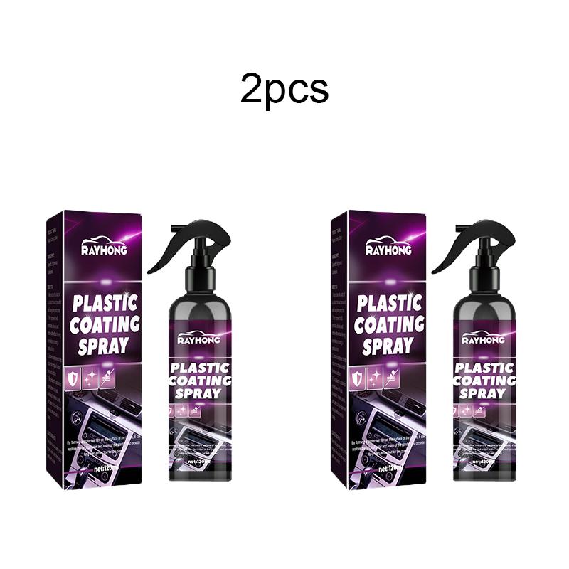 Rayhong Car Plastic Spray Очиститель для салона автомобиля, сидений, приборной панели, удаления пятен, технического обслуживания и восстановления