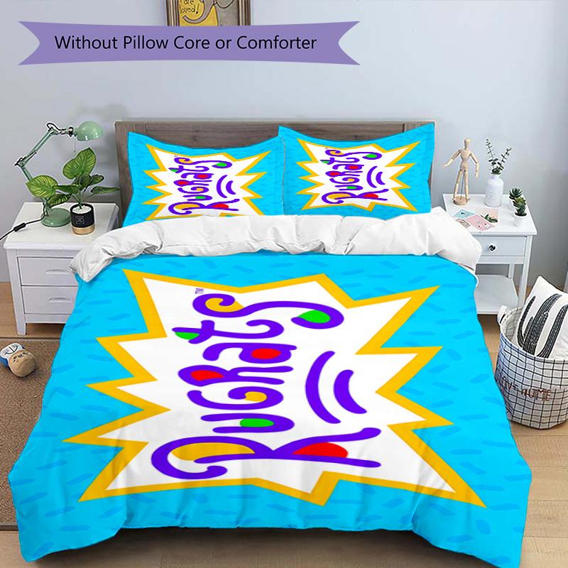 Wild Hair Adventure 3‑Piece Bedding Set,Soft Breathable Duvet Cover & 10 Pillowcases,Multi‑Purpose for Bedroom Dorm Guest Room,Great Festival Birthday