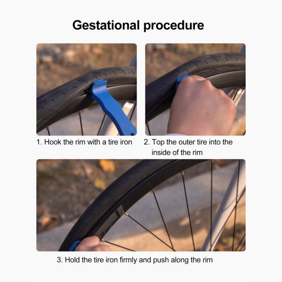 Многофункциональный рычаг для шин велосипеда, прочный пластиковый металлический, легкий, универсальный, инструменты для снятия шин для горного велосипеда, аксессуары для ремонта велосипеда