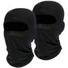 COMFORTIS Balaclava, 2-Pack, Full Face Mask, Neck Warmer for Men and Women (Black (2-Pack))