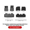 YZ For Tesla Floor Mats Model 3 Y 2021-2023 Car Four Seasons Waterproof Non-slip Floor Mat NEW  TPE Special Car Accessories