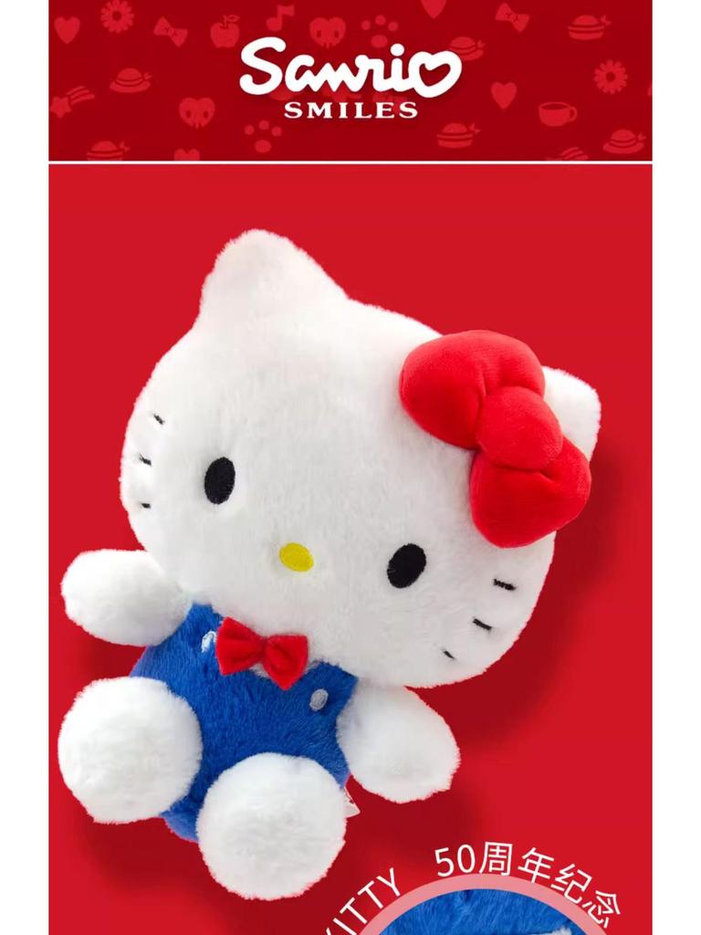 Плюшевая кукла Sanrio Hello Kitty к 50-летию