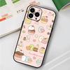 Милый мультяшный Sumikko Gurashi Для iPhone 13,17,11,12,16,14,15,Plus,Pro Max Мягкий силиконовый черный чехол для телефона