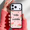 Арбузное лицо - Милый мультяшный чехол для телефона iPhone 17 Air 16e 15 14 13 Pro Max Задняя крышка для 12 11 Pro Coque