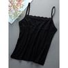 1 Piece Lace Camisole Tank Women's,Sleeveless Multifunctional Slim Inner Bottom Shirt Women's Tops Women's Tank Top