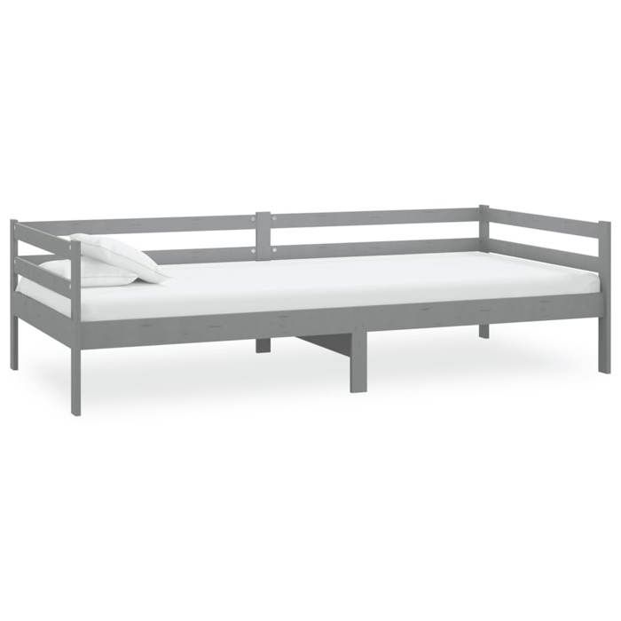 Lit de repos - Maison Exclusive - 90x200 cm - Bois de pin massif - Canapé-lit multifonctionnel