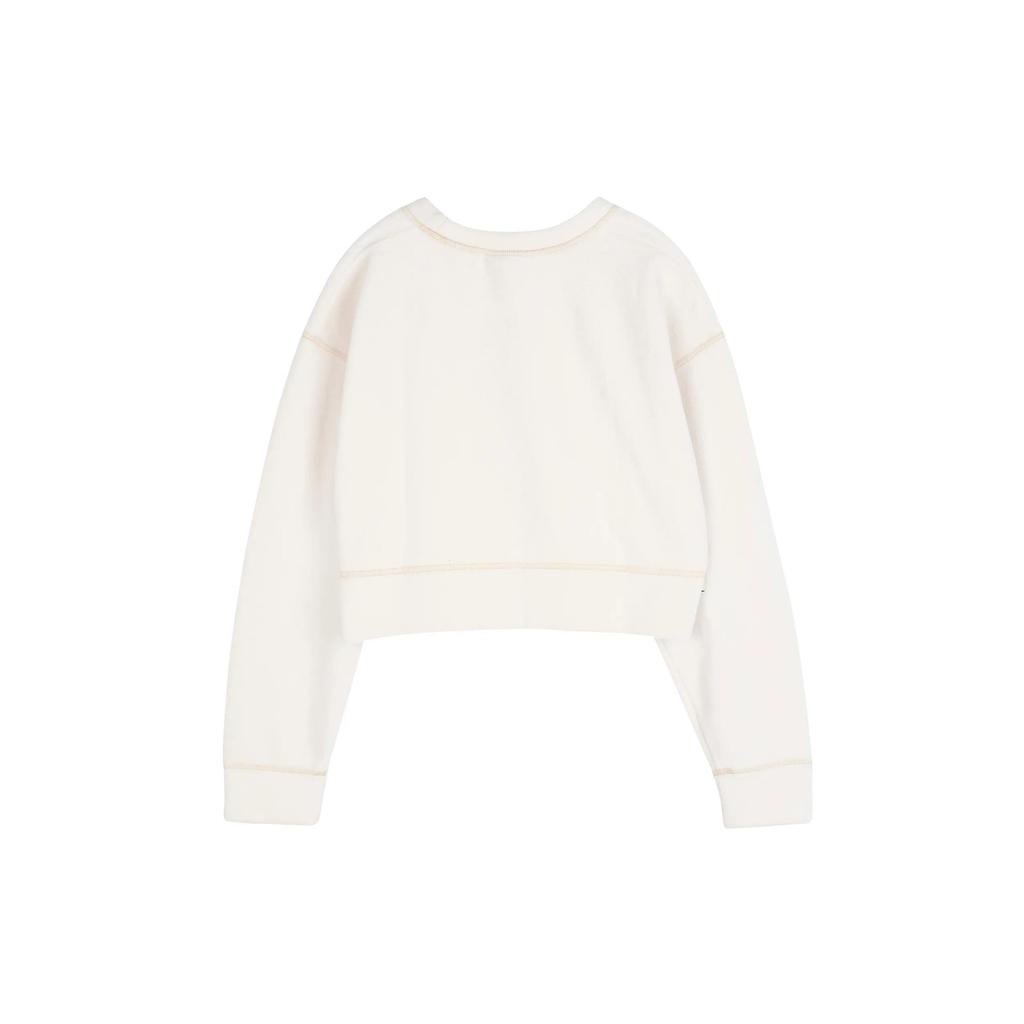 Nike Sweatshirts Women's Gold Crew Neck Moderate Regular (Unisex) Sweatshirts CU6094 104