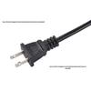 US Standard Polarized 2-Pin Power Cord 2x0.75mm²