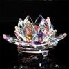 Healing Crystals Jewelry Counter Crystals Lotus Flower Tabletop Crafts Fengshui Ornaments