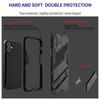 For Xiaomi Mi 11 Ultra Case Cover Shockproof TPU Bumper Bracket KickStand Holder Armor Phone Cover For Xiaomi Mi 11 Ultra Case