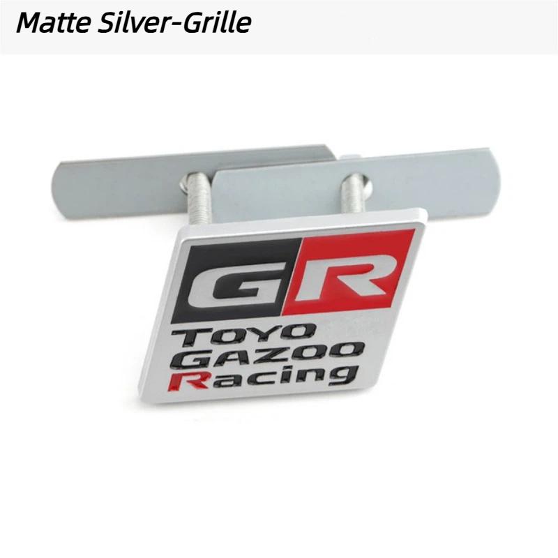 Металлическая наклейка на автомобиль GR Gazoo Racing Логотип Значок Эмблема Декаль для HV Y-ARiS GRMN 86 P-rius H-arrier