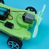 Educational DIY Wind Power Car Model Children Handmade Assembling Toy