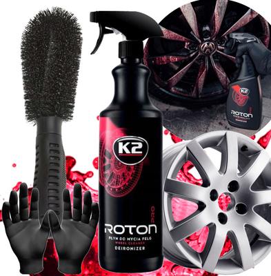 K2 Roton Pro 1л Кровавая Фельба Деионизатор Жидкость + Щетка Для Мытья Очистки