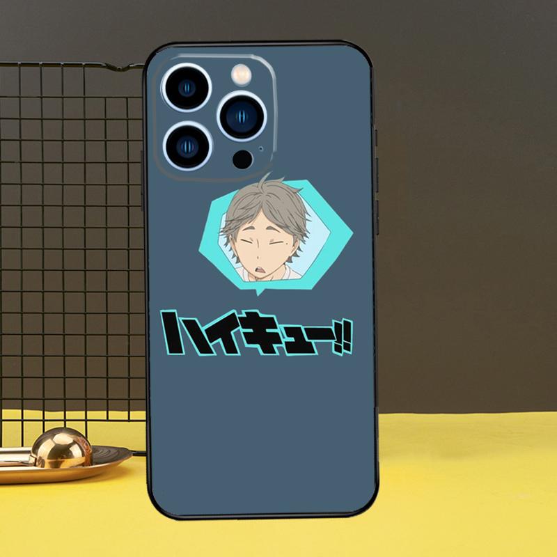 Чехол Haikyuu Sugawara Koushi для iPhone 13 12 11 14 Pro Max XS Max XR X 6S 7 8 Plus SE 2020, задняя крышка, чехол для телефона
