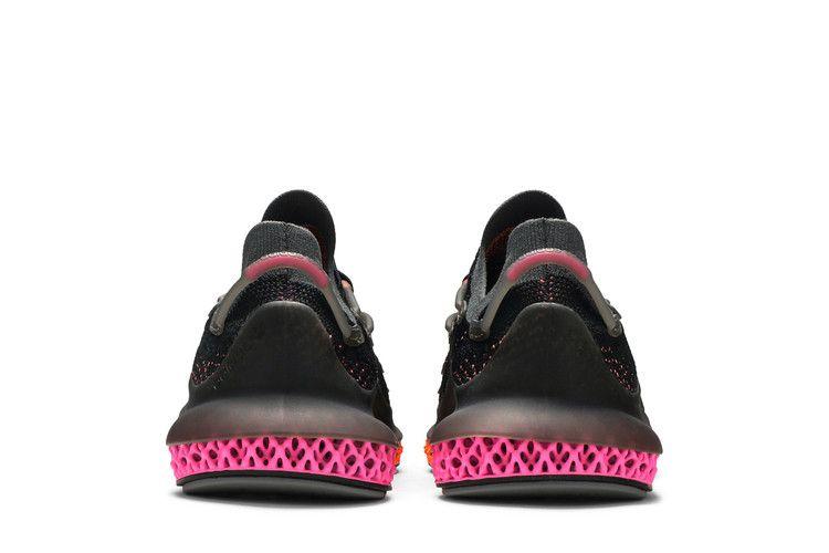 Мужские кроссовки adidas 4D Fusio Черный Оранжевый Розовый Core Black/Grey Six/Core Black
