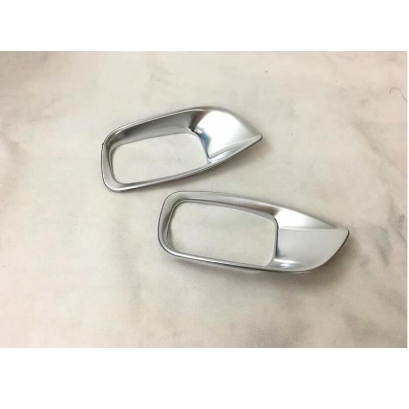 For Jaguar F-PACE FPace 2016 2017 2018 Car Body Styling Cover ABS Seat Adjustment Knob Button Switch Trim 2pcs