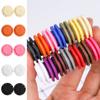 1Set DIY Plastic Sew On Magnetic Fasteners Snap Buttons Coat Bag Sewing Supplies 21mm 25mm Round