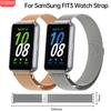 Магнитный ремешок для Samsung Galaxy Fit 3 Milanese Loop Браслет из нержавеющей стали Correa для Samsung Galaxy Fit 3 Аксессуары для браслетов