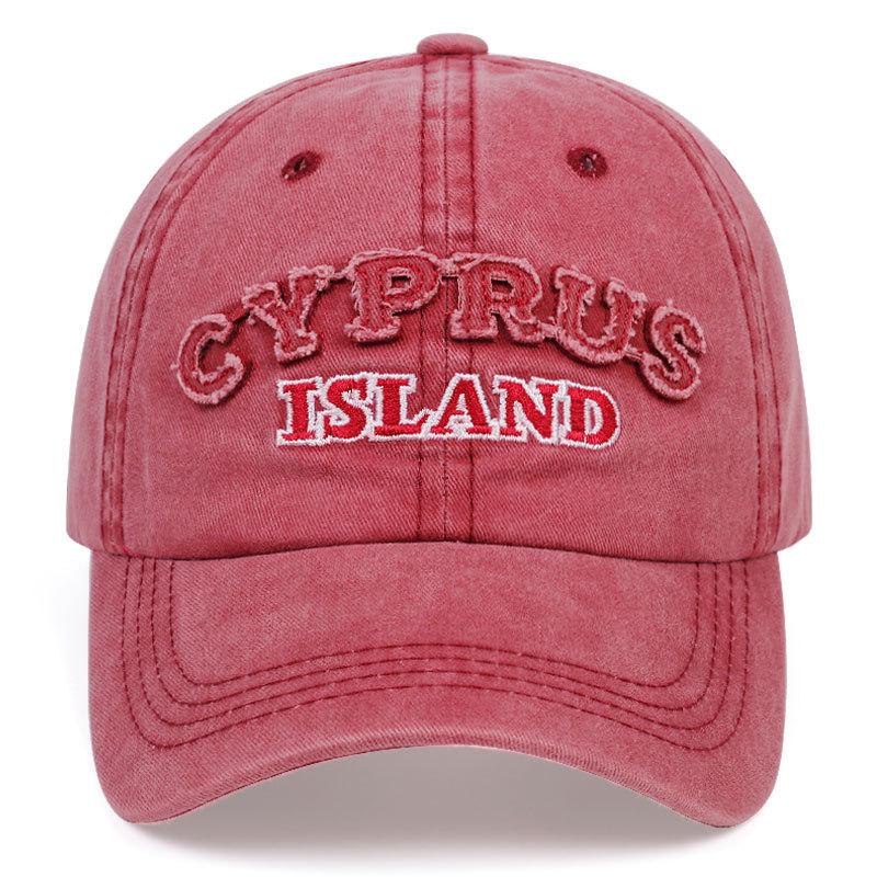 Retro Cap for Women Sunshade Peaked Caps Letter Unisex Outdoor Sunscreen Baseball Hat