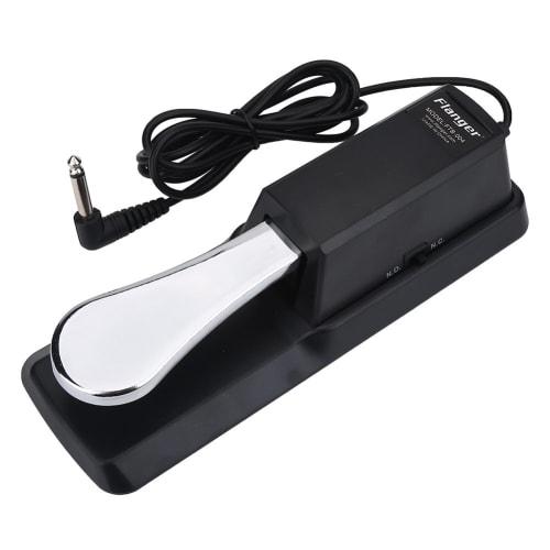 Sustain Pedal Foot Switch Keyboard Flanger Auxiliary Pedal for Electronic Keyboards Electronic Piano Pedal