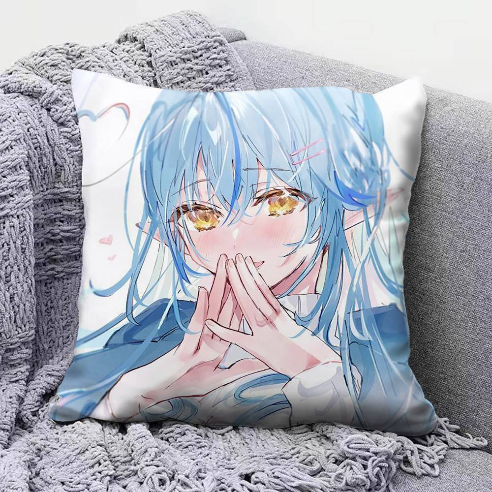 Yukihana Lamy Cute Pillow Covers Home Sofa Cushion Covers and Aecorative Custom