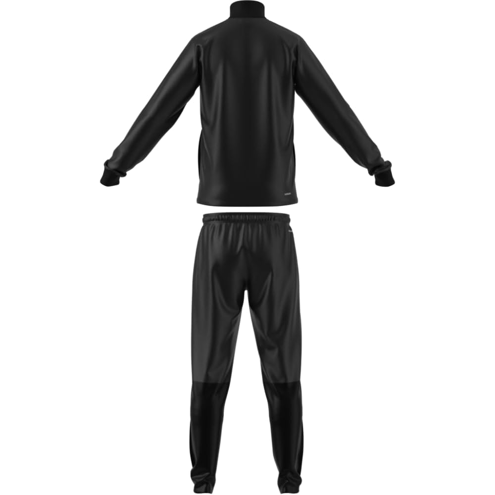 Adidas Aero Lady Sereno Cut Tracksuit Six Size L 3-Stripes Set, IZA33, Men's, Black/Gray (H28916),