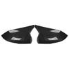 Car Upgrade Door Mirror Cover For Hyundai Elantra   Car Rearview Accessories Carbon Fiber Glossy Black