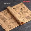 50Pcs Food Waxed Paper Oil-Proof Wax Paper Bread Sandwich Burger Fries Macarons Packaging Kitchen Baking Tool Packaging Decor
