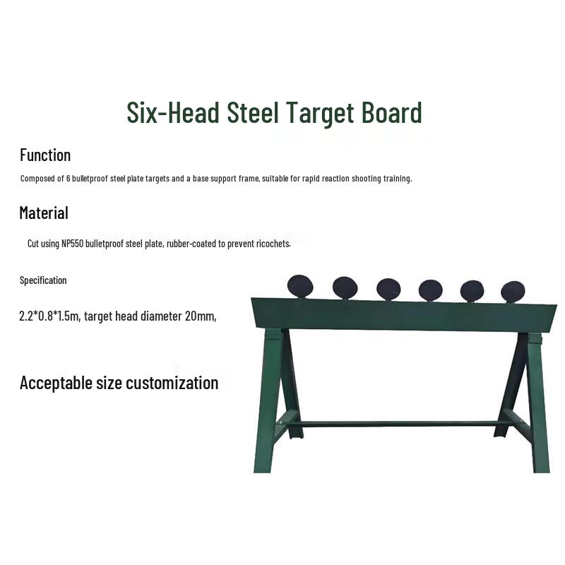 Professional Rapid-Fire Swinging Steel Target