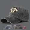 Baseball Cap Korean Version Washed Cotton Soft Top Hat Four Seasons Men's and Women's Embroidered American Alphabet Cap Spot