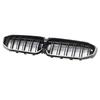 Double Slat Black Kidney Grille 51138072085 Fit BMW 3 Series G20 2019-2022