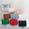 Women's Fashion Diamond Pattern Chain Tote Bag
