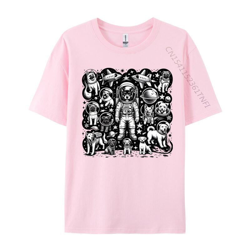 Galaxy Full Of Dogs And Spaceships Tshirts Latest Camisa T Shirts Student Tops Shirt Tshirts Novelty