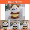 Charming Panda Bee Plush Keychain With Unique Designs Perfect For Gifts And Collectors
