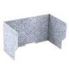Ray Leaf Tabletop Partition Soundproofing Sound Absorption Screen Personal Booth High Density Sound Absorption Easy Installation For Web Conferences