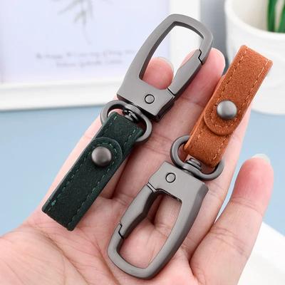 Модный Ручной Брелок для Ключей Натуральная Кожа Брелок DIY Автомобильный Брелок Держатель для Ключей Органайзер для Ключей Брелок-Подвеска Аксессуары