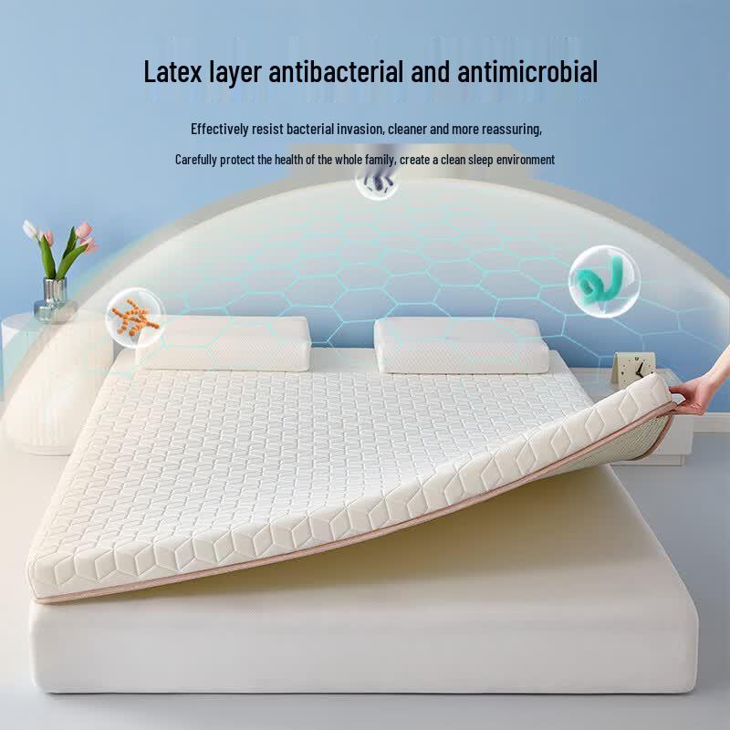 MINISO Natural Antibacterial Memory Foam Latex Mattress Topper
