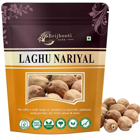 Birju Mahavir Laghu Nariyal 11 Pieces - Small Coconut Sriphal for pooja