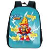 Рюкзак Superzings Kazoom Kids Детский Рюкзак Детский Сад Школьный Рюкзак Super Zings 3-5 Лет Мальчики Девочки Милая Сумка для Малышей