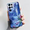 Чехол для Oukitel C61/C61 Pro/C61 GT, эстетичный, милый, с мультяшным черным котом, мягкий силикон, задняя крышка, противоударный, ТПУ, чехол для телефона