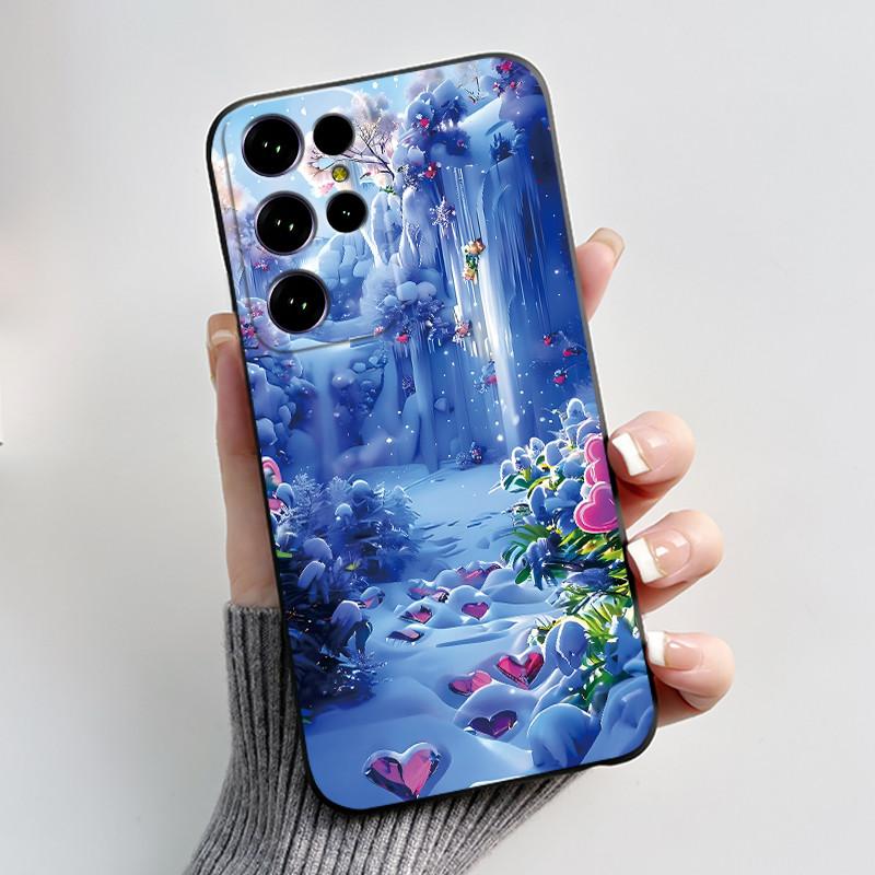 Чехол для Oukitel C61/C61 Pro/C61 GT, эстетичный, милый, с мультяшным черным котом, мягкий силикон, задняя крышка, противоударный, ТПУ, чехол для телефона