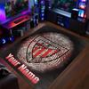 Crystal Velvet Rug Athletic Bilbao FC Print Custom Name Text Floor Mat Home Decor