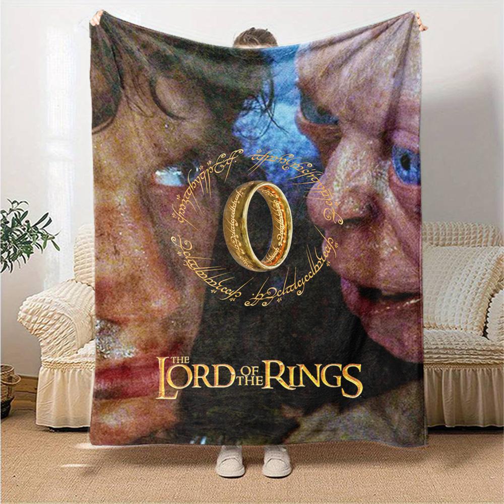 Lord Rings Blanket Comfortable Suitable for Livingroom Chair Bed for All Seasons Warmthful Decor Perfect Gift for Relatives and Friends
