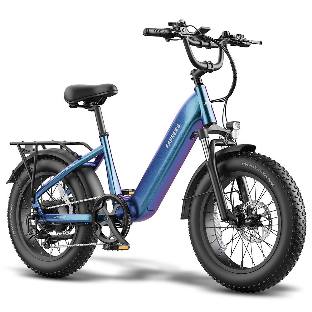 Fafrees F20 Rover Electric Bicycle Top Speed 25km/h 20" Tire All Terrain Adult Electric Bike 48V 20AH LCD Display 250W Motor 7 Speed Max Load 150Kg