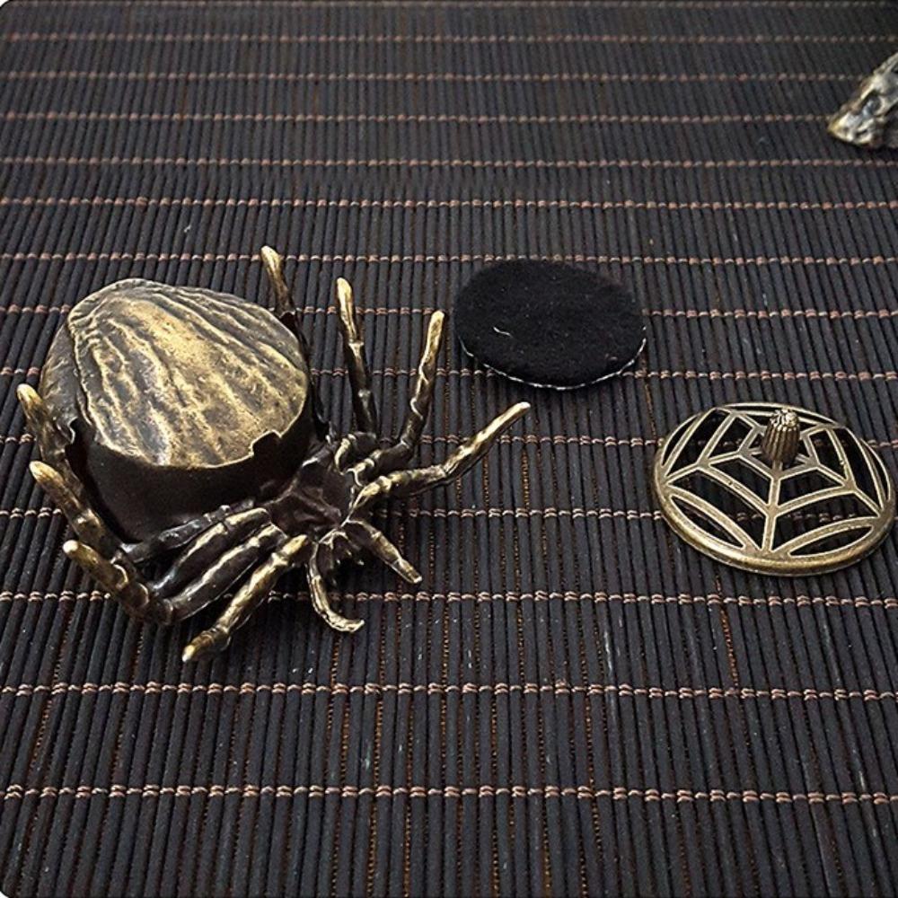 Metal Incense Burner Spider Type Aroma Furnace Durable Incense Holder Home Interior Decoration